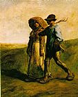 Jean Francois Millet The Walk to Work painting